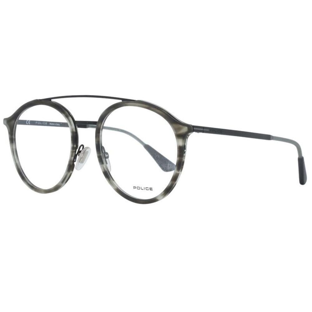 Police Gray Metal & Plastic Glasses Men's (Frames)